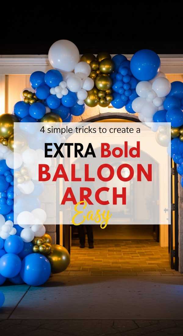 4 Simple Tricks To Create A Balloon Arch 69eb997dbf7ce