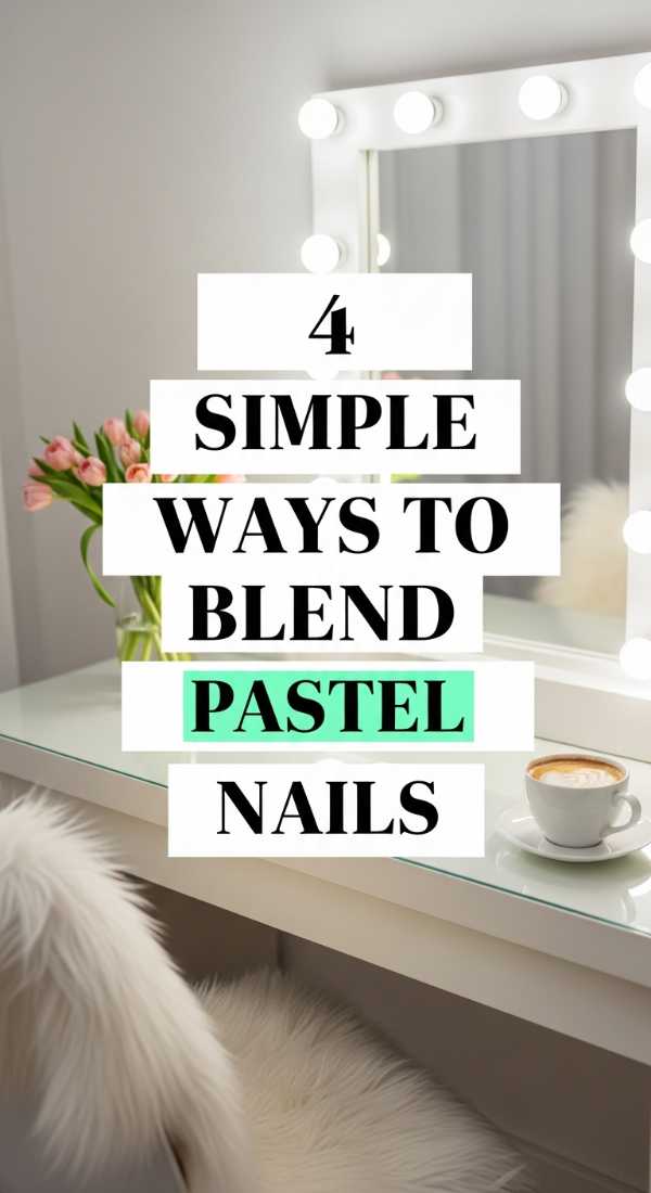4 Simple Ways To Blend Pastel Nails 69e5250dc9609