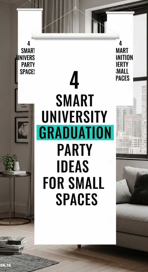 4 Smart University Graduation Party Ideas For Small Spaces 69eb960a354a8