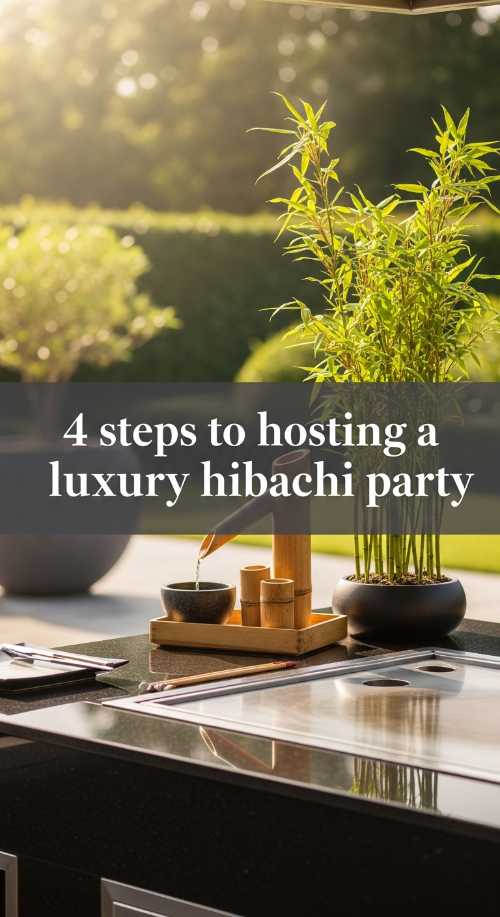 4 Steps to a Luxury Hibachi Night at Home