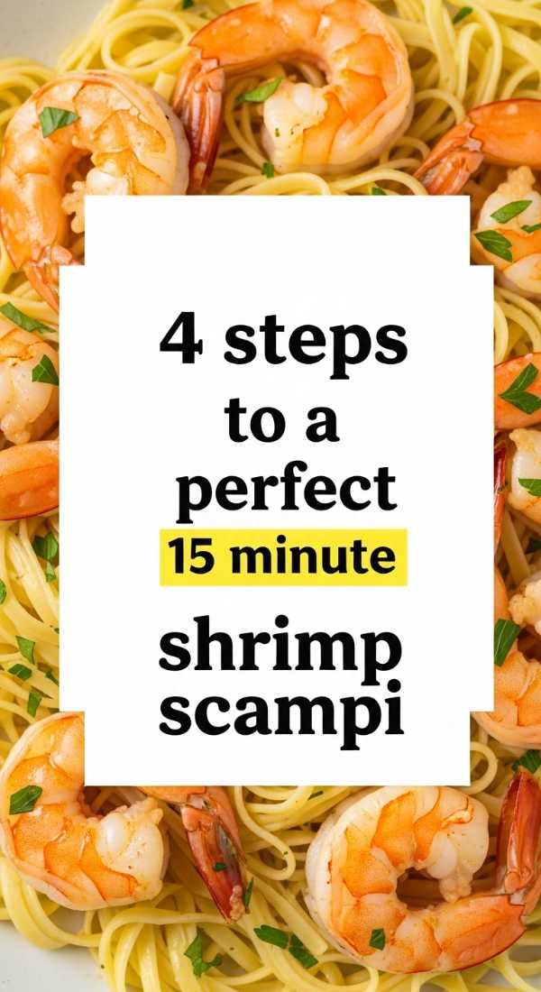 4 Steps To A Perfect 15 Minute Shrimp Scampi 69f197067ee69