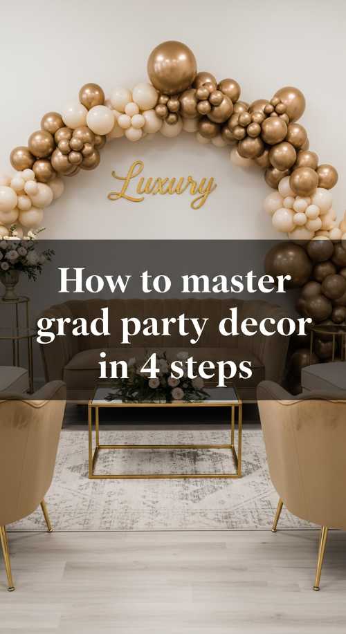 4 Steps to an Elegant Graduation Soirée