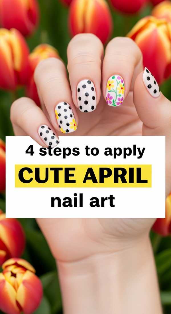 4 Steps To Apply Cute April Nail Art 69e6605a327fb