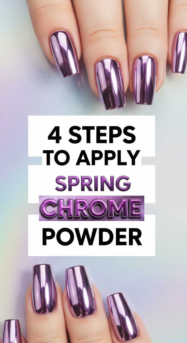 4 Steps To Apply Spring Chrome Powder 69e3c1c55c765