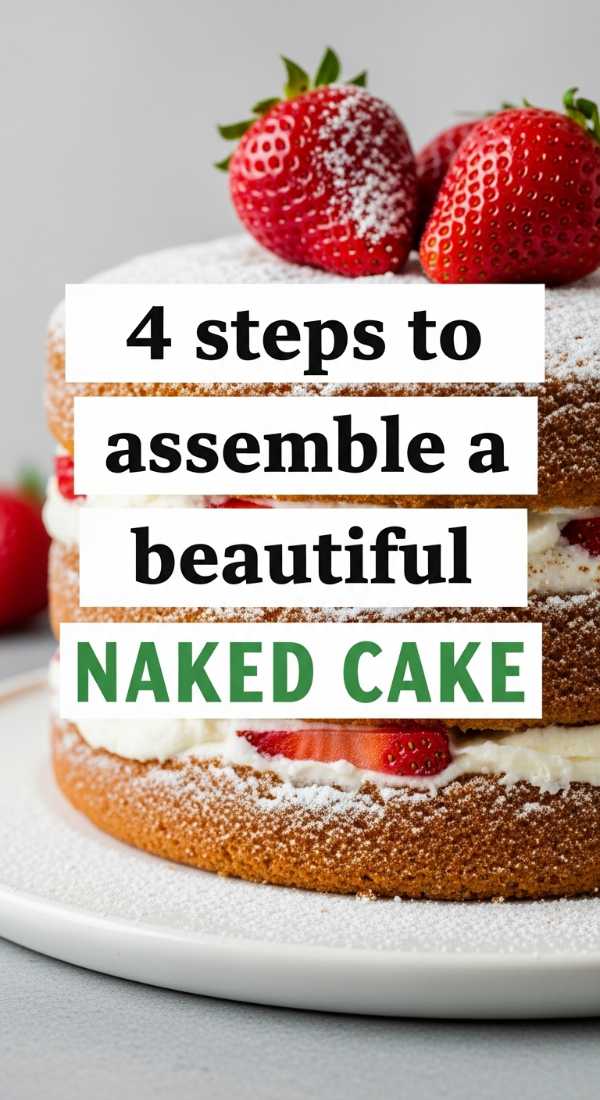 4 Steps To Assemble A Beautiful Naked Cake 69ef46860dcf7