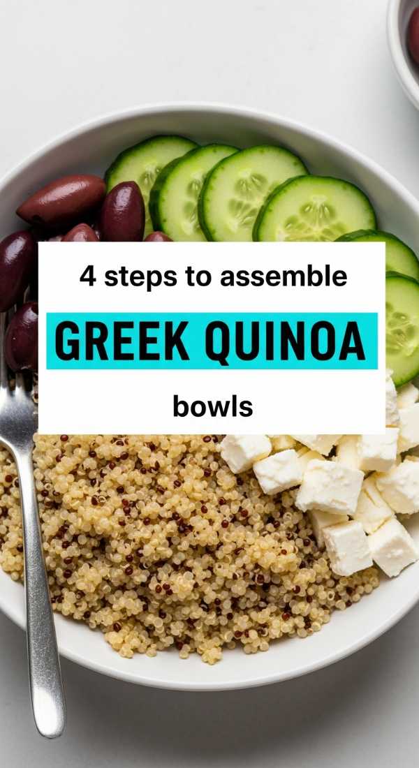 4 Steps To Assemble Greek Quinoa Bowls 69e70ad7ba075