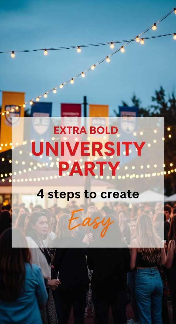 4 Steps To Create A University Graduation Party Outdoors 69efa7b103738