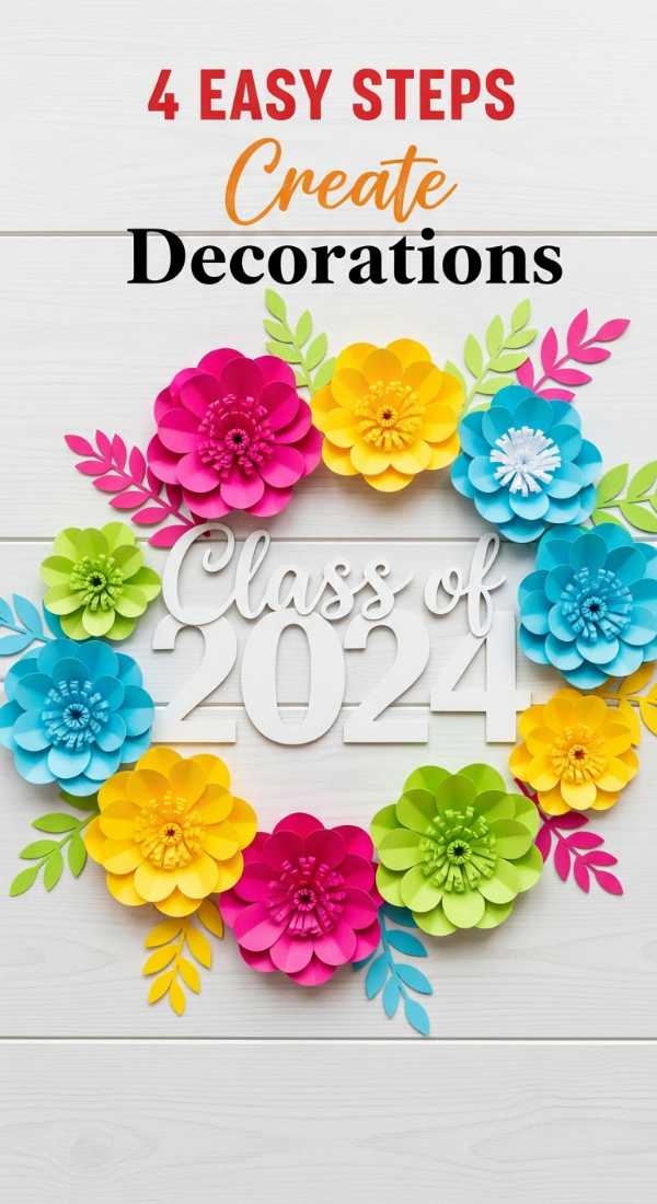 4 Steps To Create College Graduation Decorations 69e9f8065447e