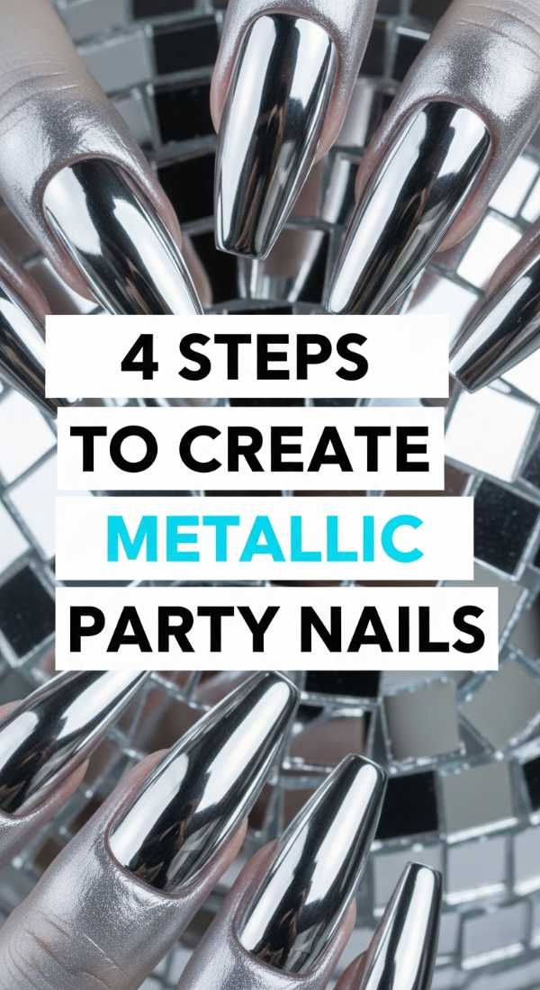4 Steps To Create Metallic Party Nails 69e4c2fc1e753
