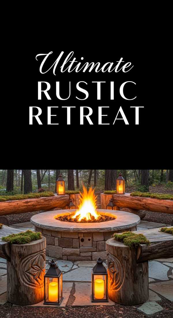 4 steps to create the ultimate Rustic garden decor retreat