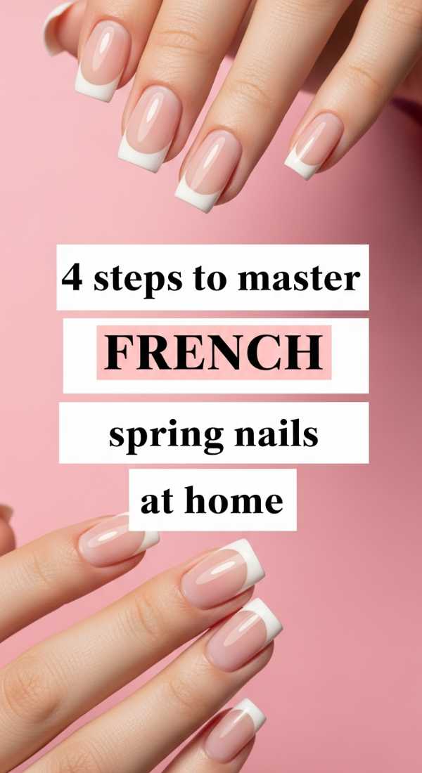 4 Steps To Master French Spring Nails At Home 69e6615d52cb4