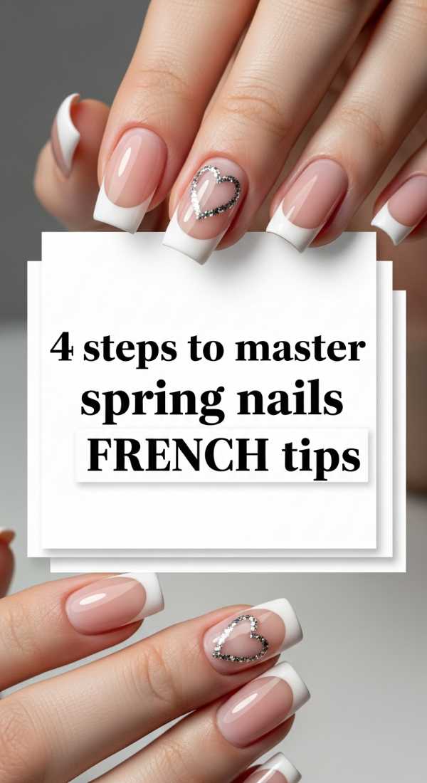 4 Steps To Master Spring Nails French Tips 69efafa2ae062