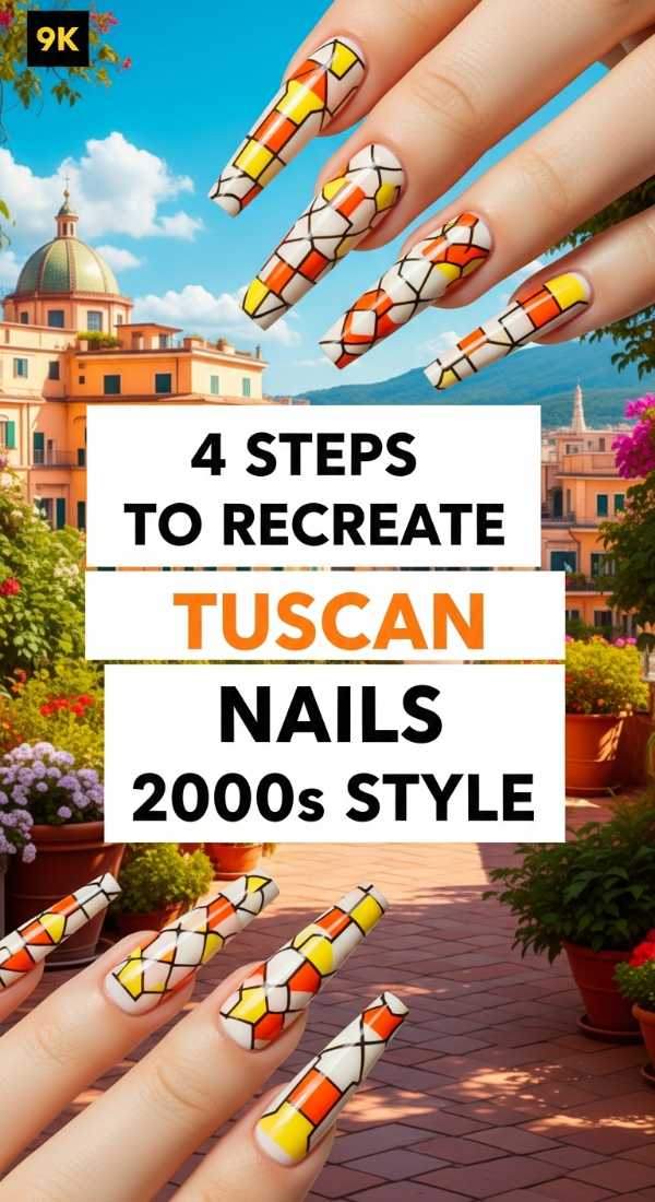 4 Steps To Recreate Tuscan Nails 2000s Style 69e3c07485821