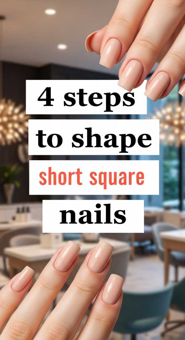 4 Steps To Shape Short Square Nails 69efaf9c5426f