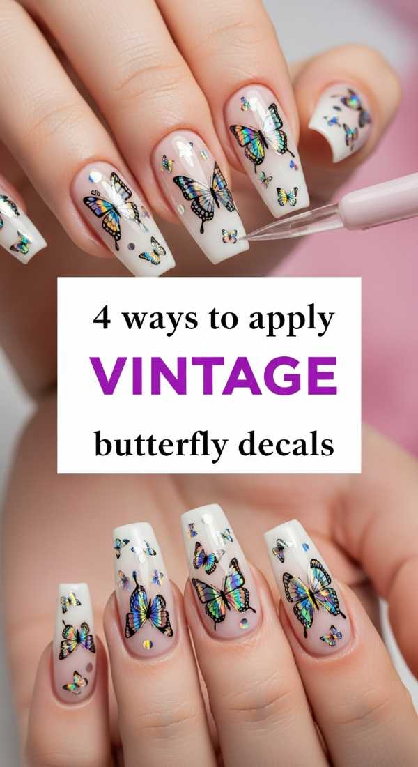 4 Ways To Apply Vintage Butterfly Decals 69eba3af6bfd5