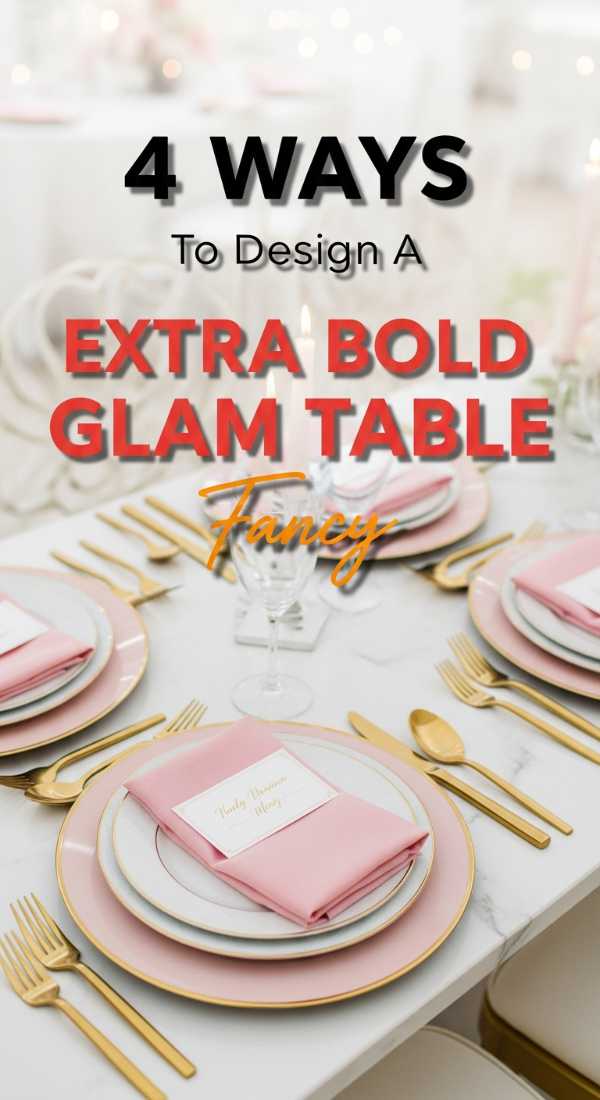 4 Ways To Design A Glam Table 69e8f8e508874