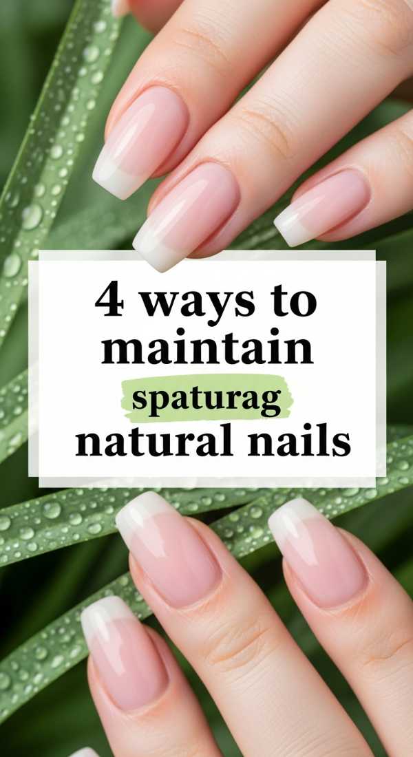 4 Ways To Maintain Spring Natural Nails 69e52873cb5a3
