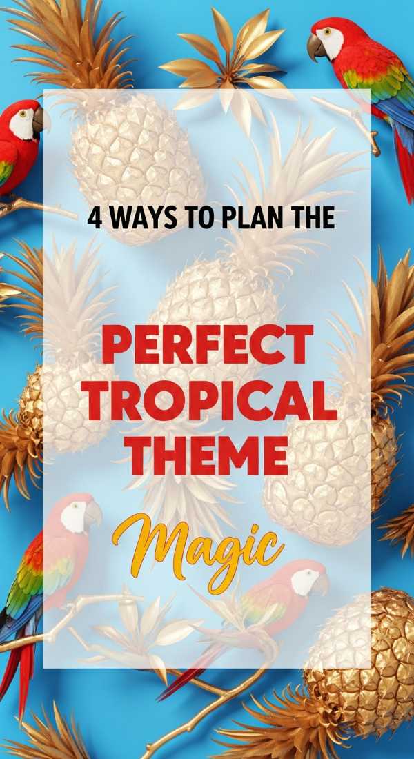 4 Ways To Plan The Perfect Tropical Prom Brunch Theme 69eb9992dcc38