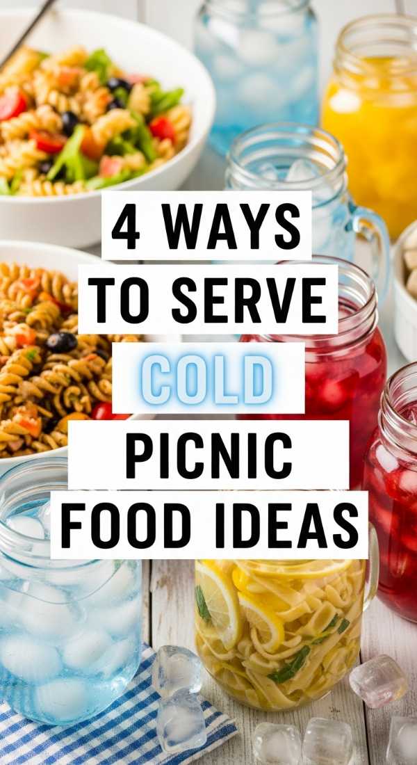 4 Ways To Serve Cold Picnic Food Ideas 69e85581ae5c0