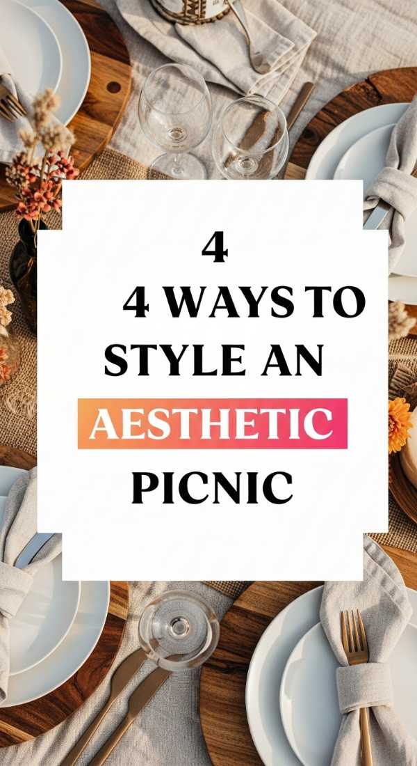 4 Ways To Style An Aesthetic Picnic Spread 69e46e4e1b8ba