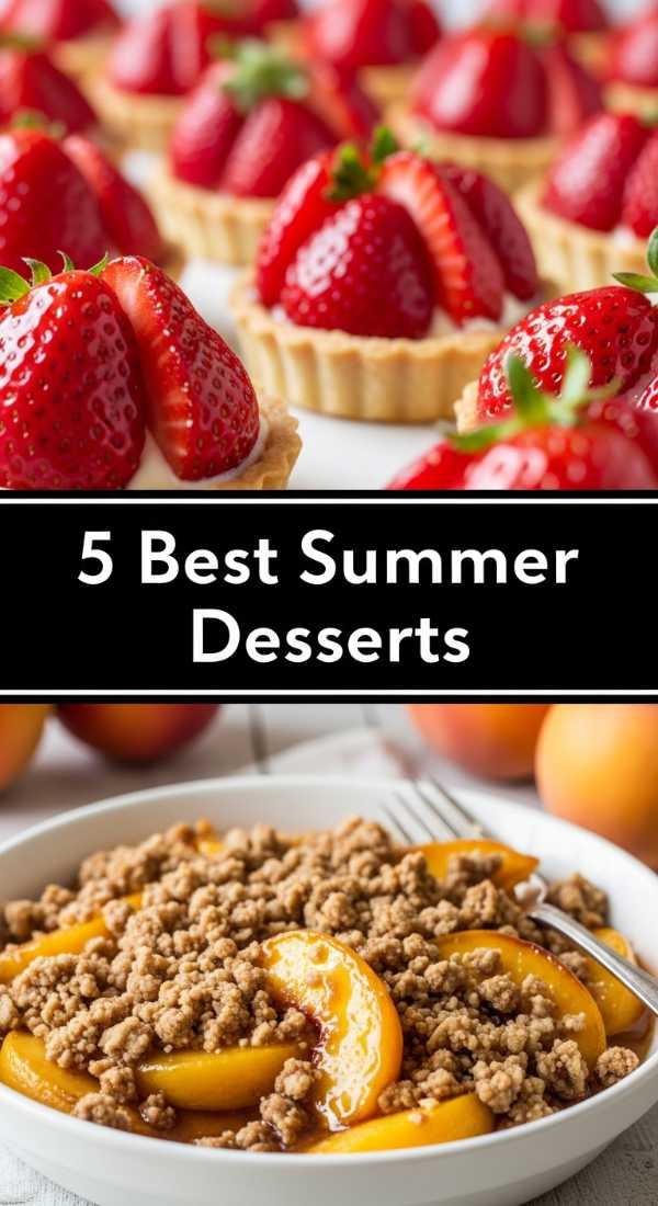 5 Best Fresh Summer Desserts Ever 69f3945ed712e