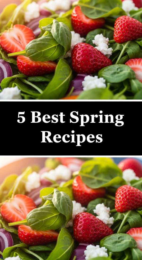 5 Best Healthy Spring Recipes Step By Step Guide 69f2521e3356d