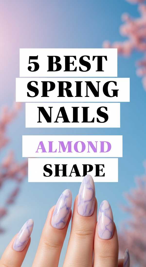 5 Best Spring Nails Almond Shape 69df1d4de4712