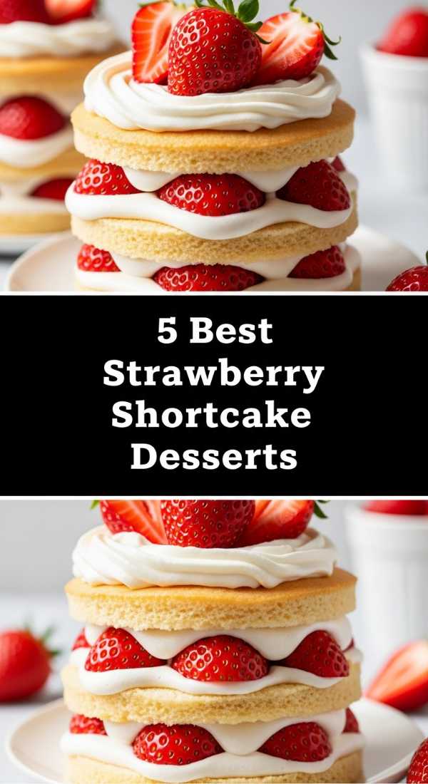 5 Best Strawberry Shortcake Desserts Step By Step Guide 69f3967644e06