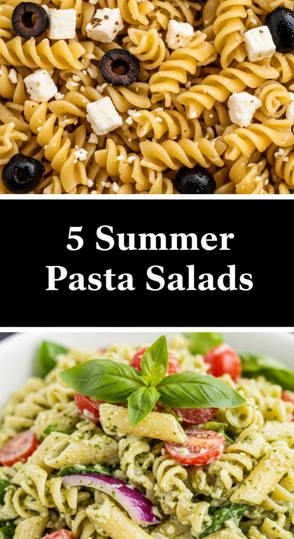 5 Best Summer Pasta Salad Recipes Step By Step Guide 69f2539b5e5ec