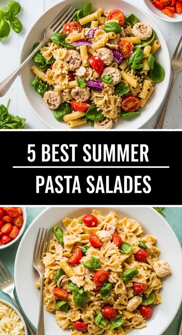 5 Best Summer Pasta Salads Bbq Sides 69f3968306bc2