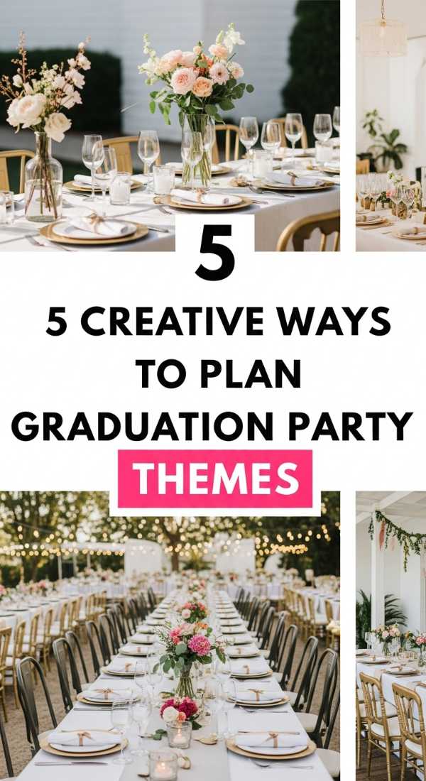 5 Creative Ways To Plan Graduation Party Themes 69e9026649f1d