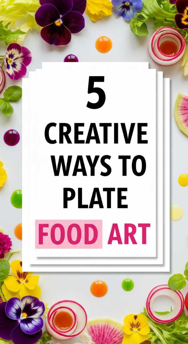 5 Creative Ways To Plate Food Art 69edf40737f8b