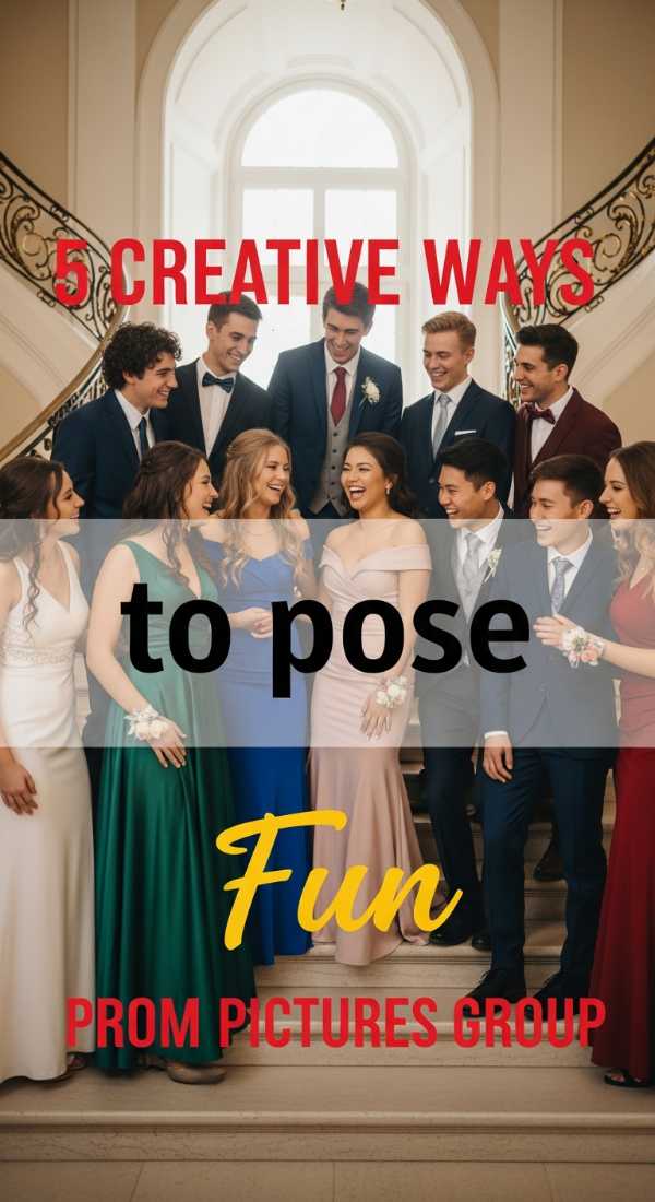 5 Creative Ways To Pose Prom Pictures Group 69eb997a4f126