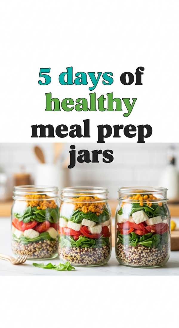 5 Days Of Healthy Meal Prep Jars 69e853d0e9a5d