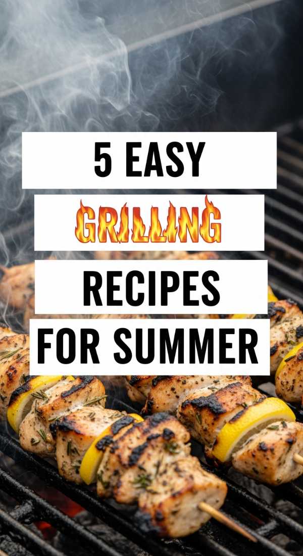 5 Easy Grilling Recipes For Summer 69de7f0c65a52