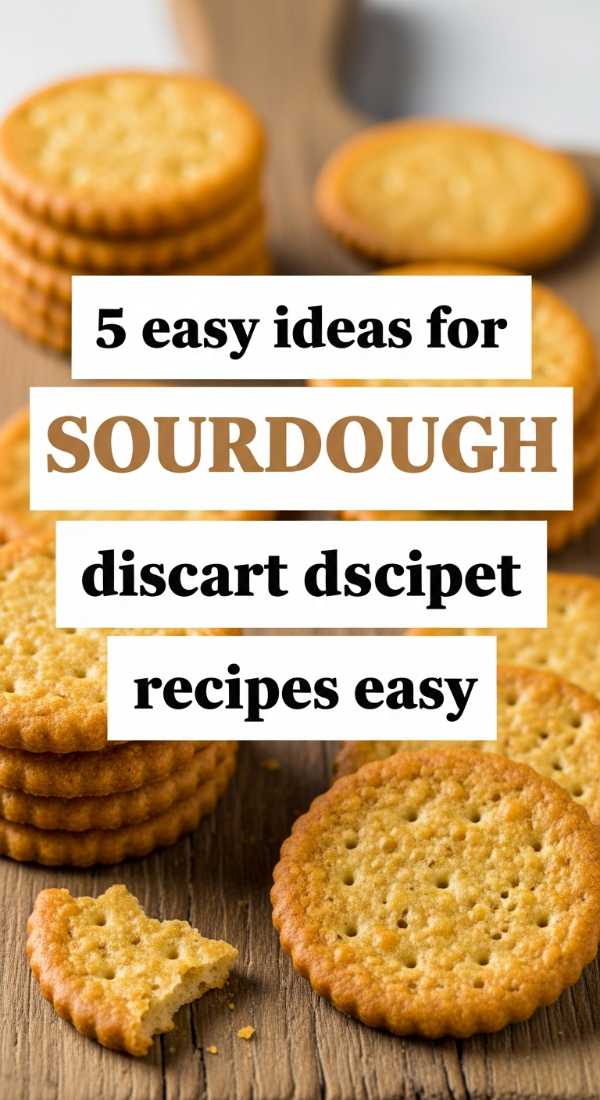 5 Easy Ideas For Sour Dough Discard Recipes Easy 69e9b56704db1