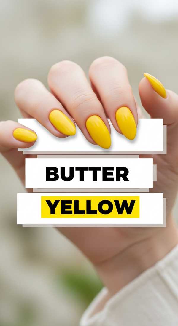 5 Easy Steps For Butter Yellow Nails 69e75990decd8