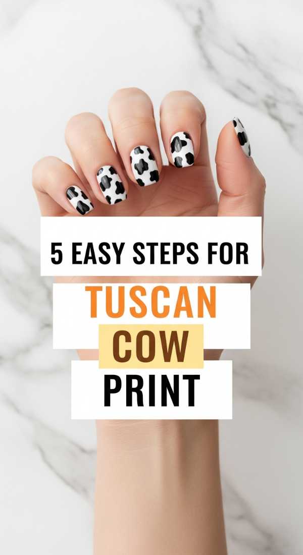 5 Easy Steps For Tuscan Cow Print 69eba39e638ce