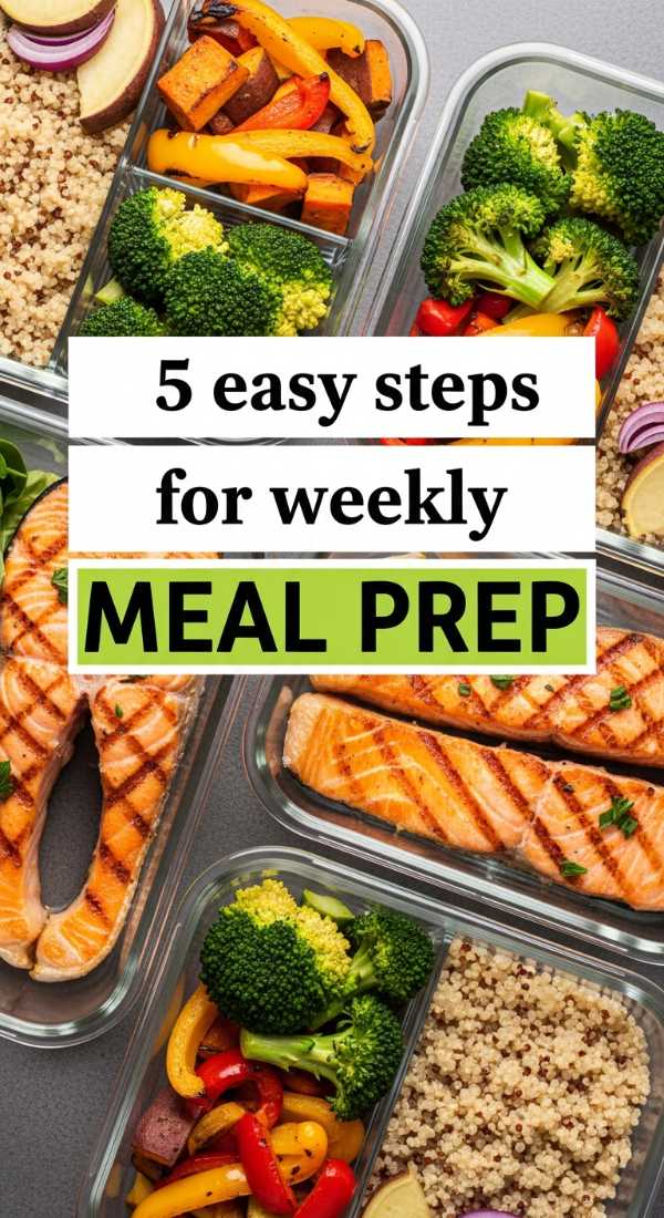 5 Easy Steps For Weekly Meal Prep 69e4702c72d23