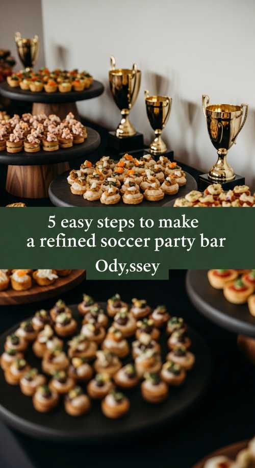 5 Easy Steps to a Sophisticated Soccer Themed Bar