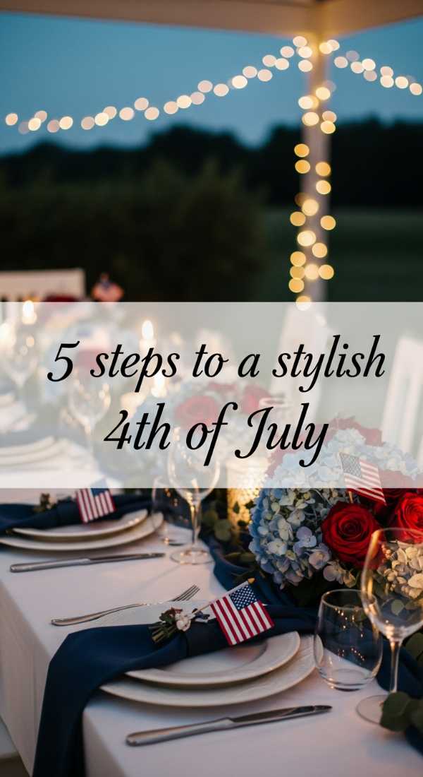 5 Easy Steps To A Stylish 4th Of July Dinner 69e3273ec35b9