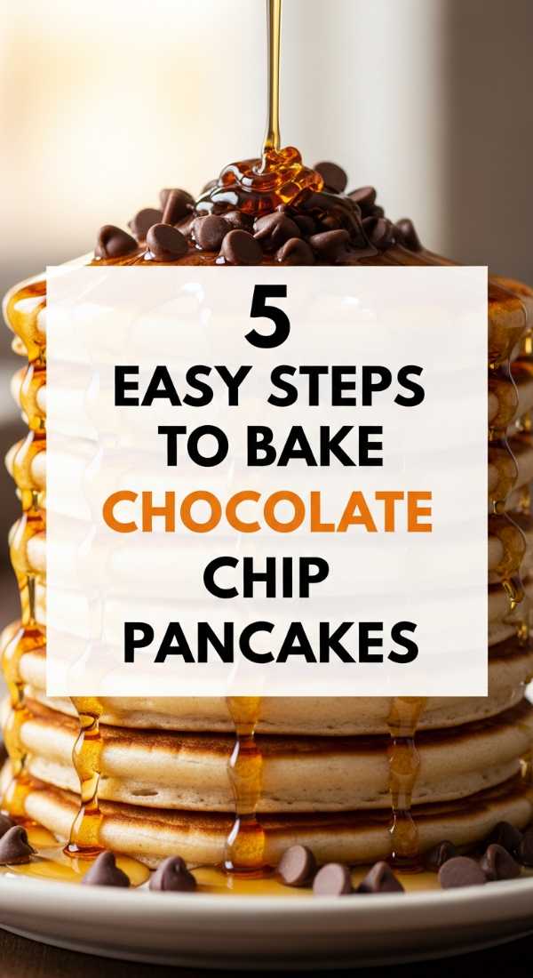 5 Easy Steps To Bake Chocolate Chip Pancakes 69eb7fdb49577
