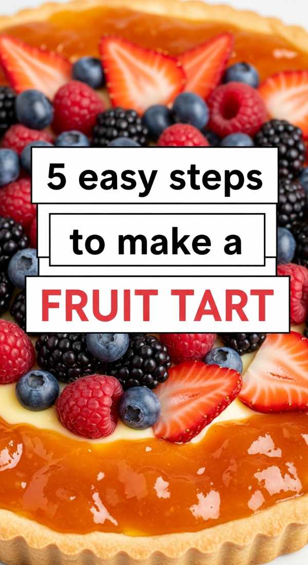 5 Easy Steps To Make A Fruit Tart 69ef46890e7e3