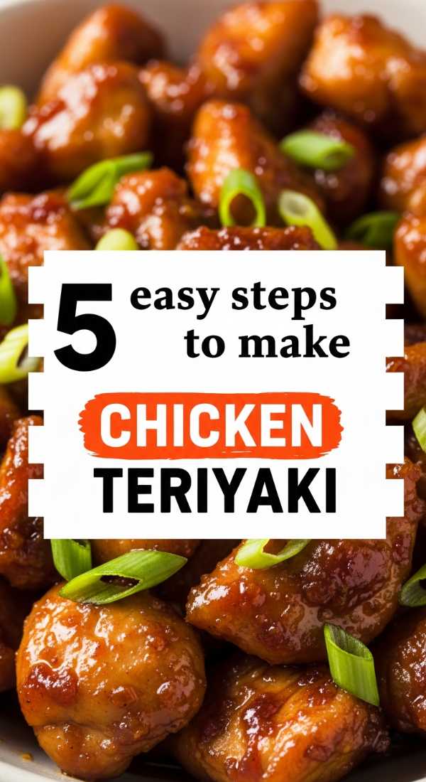 5 Easy Steps To Make Chicken Teriyaki 69e70ac7e020e