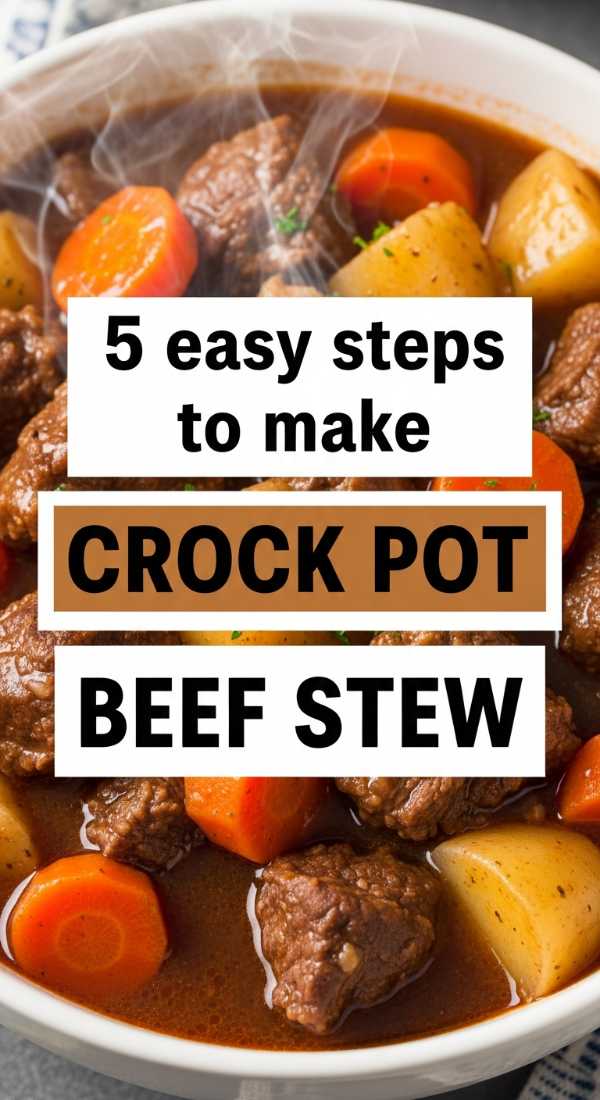 5 Easy Steps To Make Crock Pot Beef Stew 69e70ad14ca45