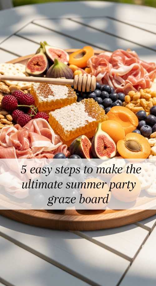 5 Easy Steps to Make the Ultimate Summer Party Graze Board