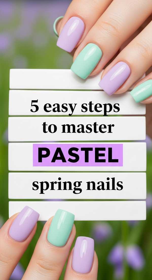 5 Easy Steps To Master Pastel Spring Nails 69e78035d2823
