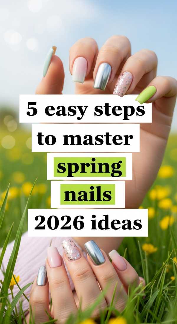 5 Easy Steps To Master Spring Nails 2026 Ideas 69ed0a98e6c16