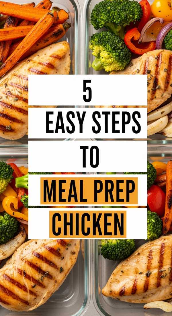 5 Easy Steps To Meal Prep Chicken 69e20d2fa19ee