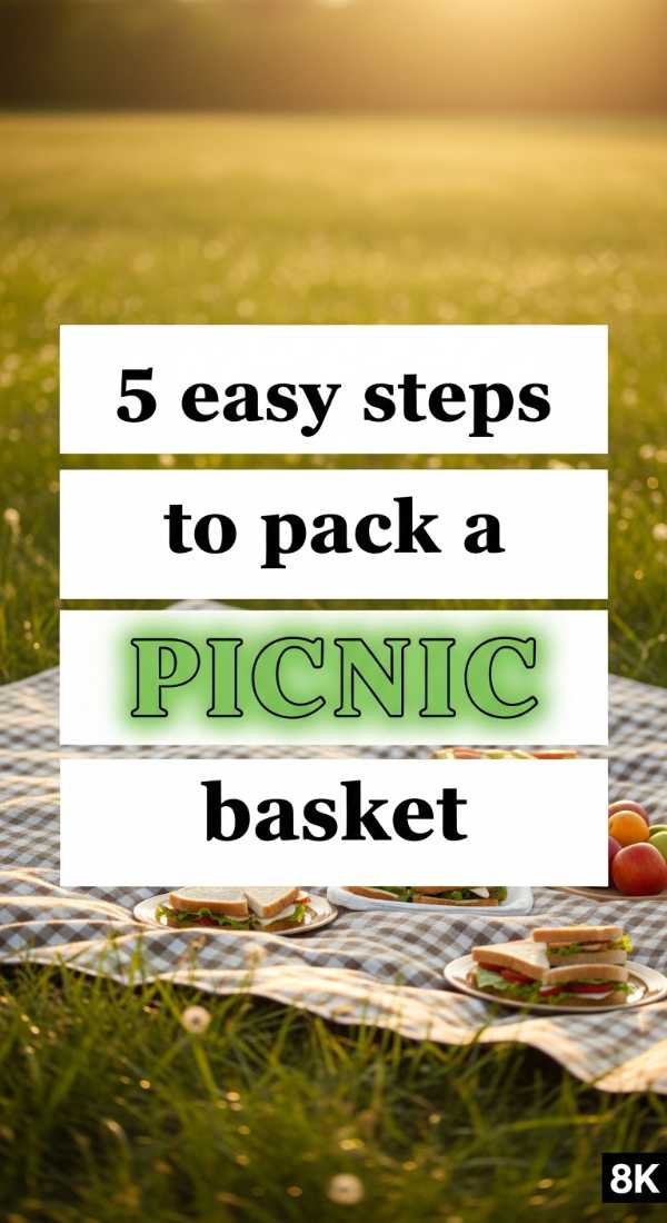 5 Easy Steps To Pack A Picnic Basket 69e5d850cdde3